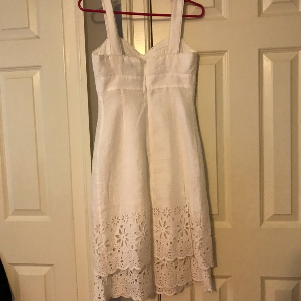 White lace Lilly Pulitzer dress - Picture 3 of 5